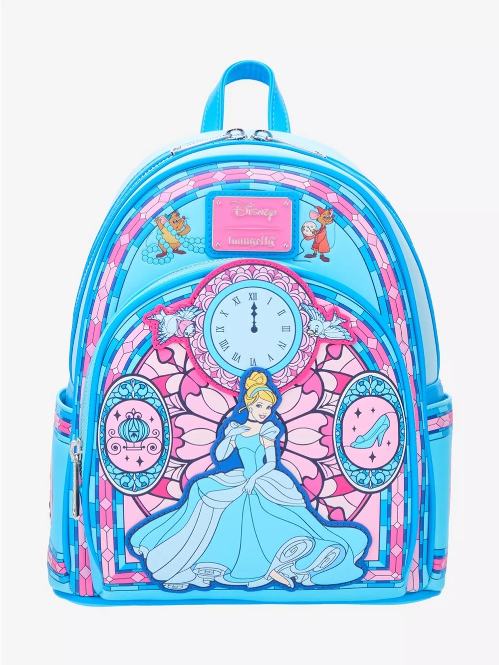 Loungefly Disney Cinderella Stained Glass Portrait Mini Backpack -  Exclusive